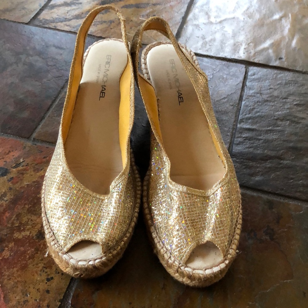 Eric Michael Peep Toe Shoes